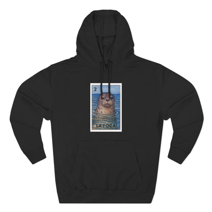 Seal Lotería fleece hoodie image 6