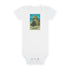 Elephant Seal Lotería baby cotton onesie image 3