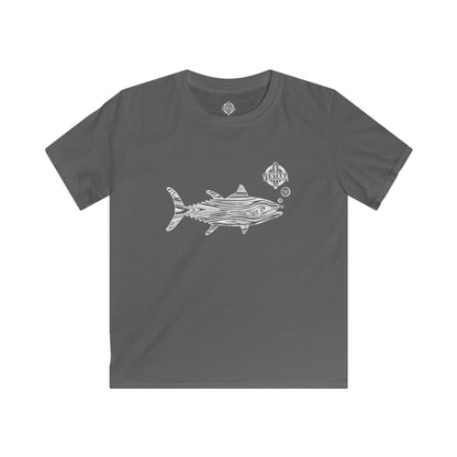 Ventana Wooden Tuna kids soft style t-shirt image 9