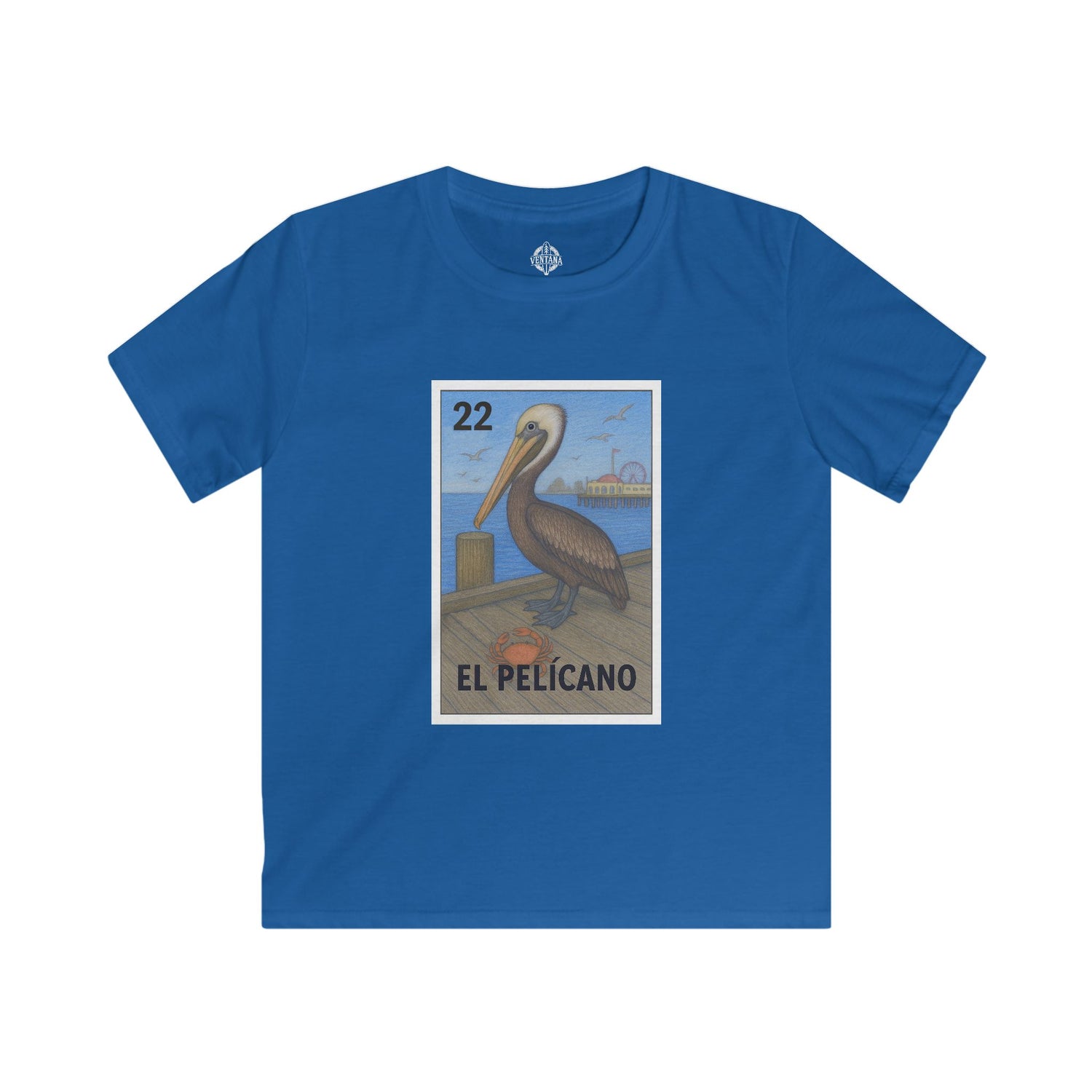 Pelican Lotería kids soft style t-shirt image 10