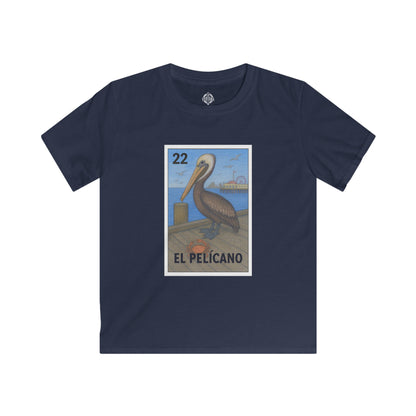 Pelican Lotería kids soft style t-shirt image 1