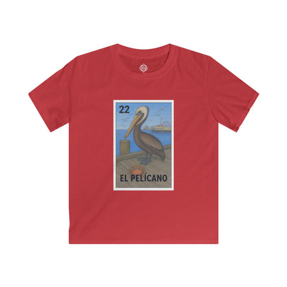 Pelican Lotería kids soft style t-shirt image 12