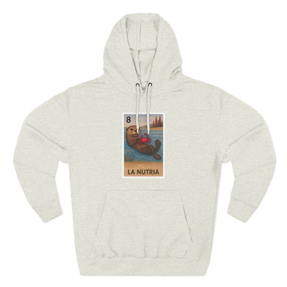 Sea Otter Lotería fleece hoodie image 2