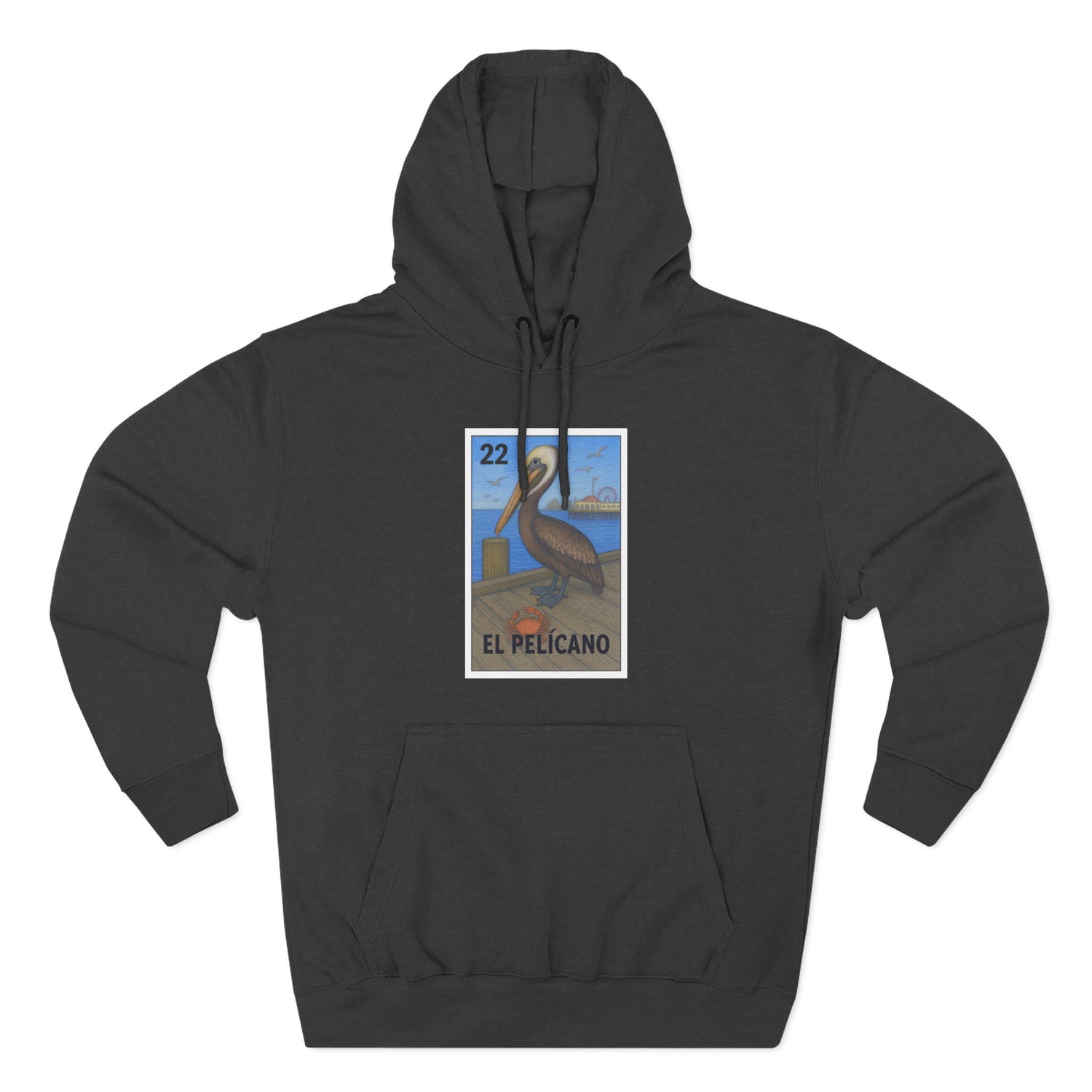 Pelican Loteria fleece hoodie product image 3