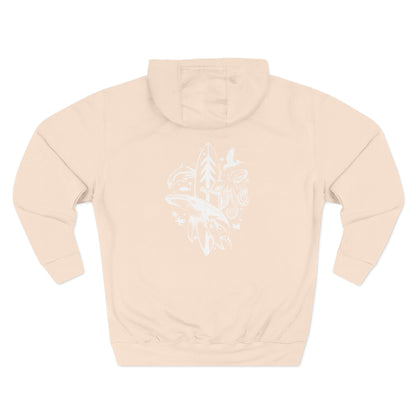 Whale Lotería fleece hoodie image 7