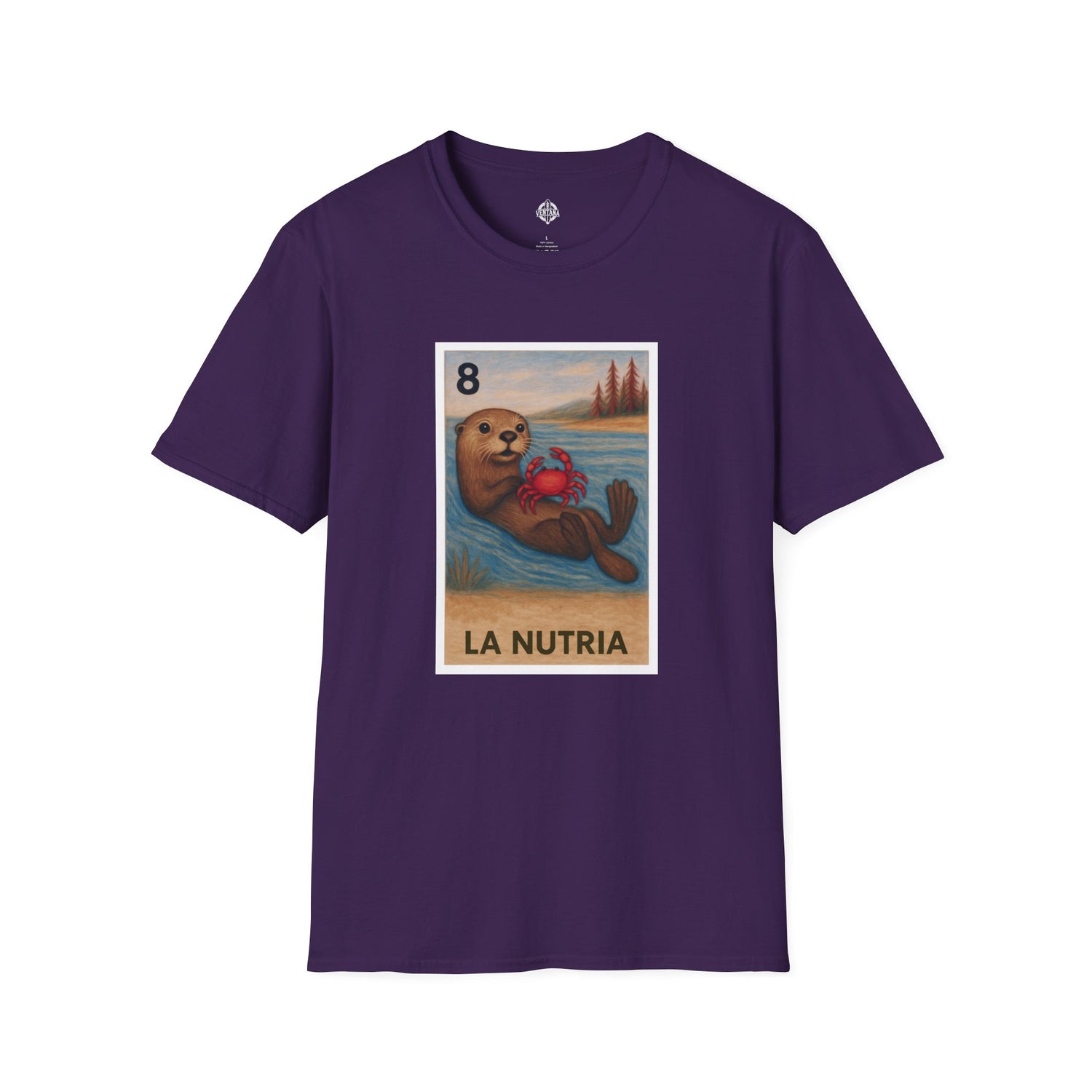 Sea Otter Lotería cotton t-shirt image 13