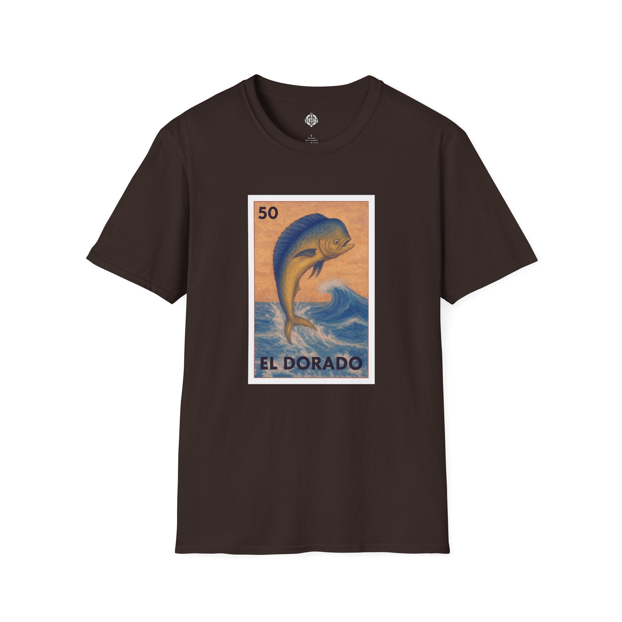Dorado Lotería Unisex - Soft Style U.S. Cotton T-Shirt (El Dorado)