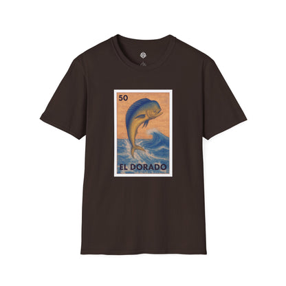 Dorado Lotería Unisex - Soft Style U.S. Cotton T-Shirt (El Dorado)