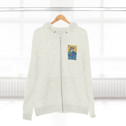 Dolphin Lotería Zip Hoodie