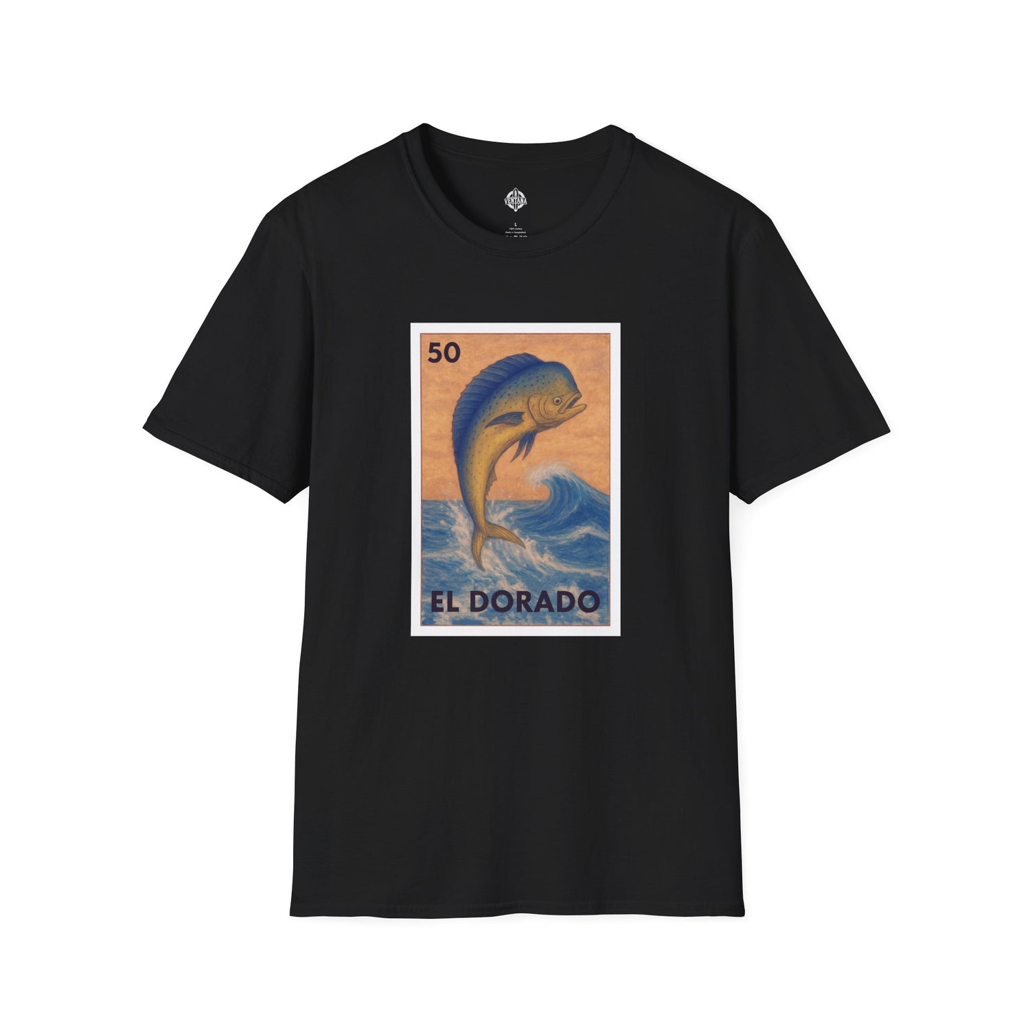 Dorado Lotería Unisex - Soft Style U.S. Cotton T-Shirt (El Dorado)