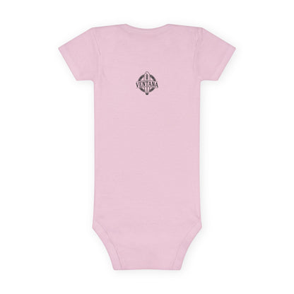 Queen of Hearts Surfer baby onesie image 14