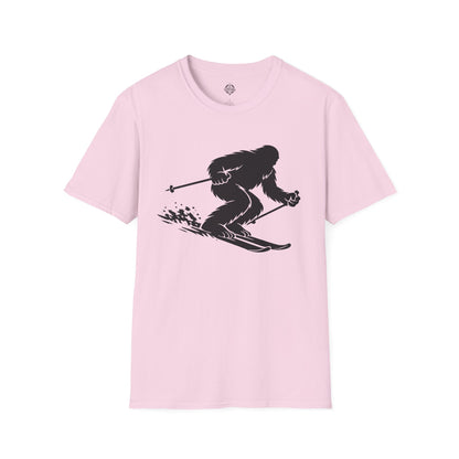 Ventana Shreddy Yeti Ski Unisex - U.S. Cotton T-Shirt