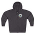 Surf with Otter 841 by Thiago Bianchini zip fleece hoodie image 3