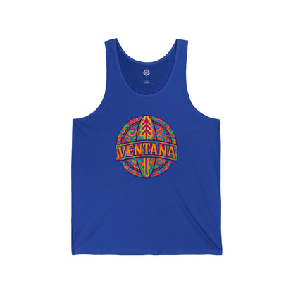 Ventana Psychedelic Treefish Logo jersey tank top image 9