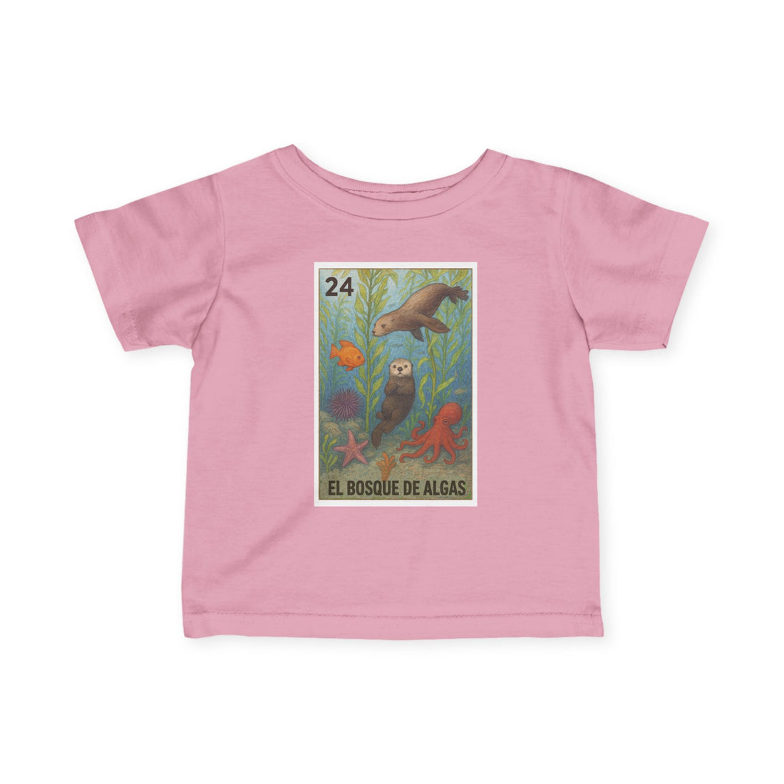 Kelp Forest Lotería - Infant 100% Cotton T-Shirt (El Bosque de Algas)