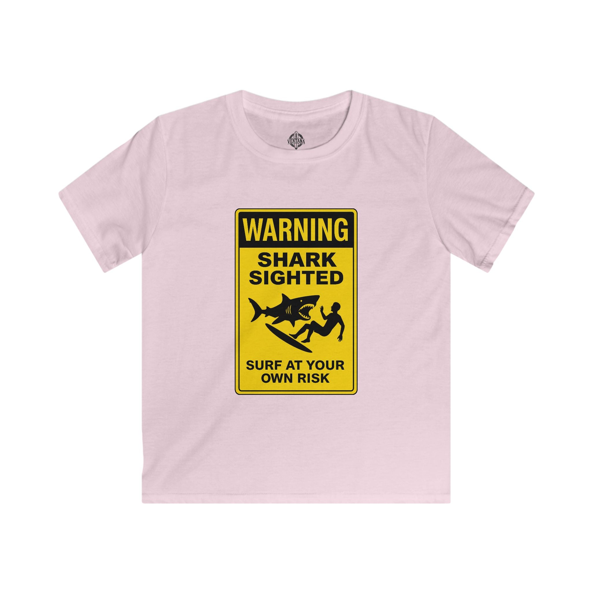 Shark Sighted kids soft style t-shirt image 3