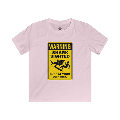 Shark Sighted kids soft style t-shirt image 3