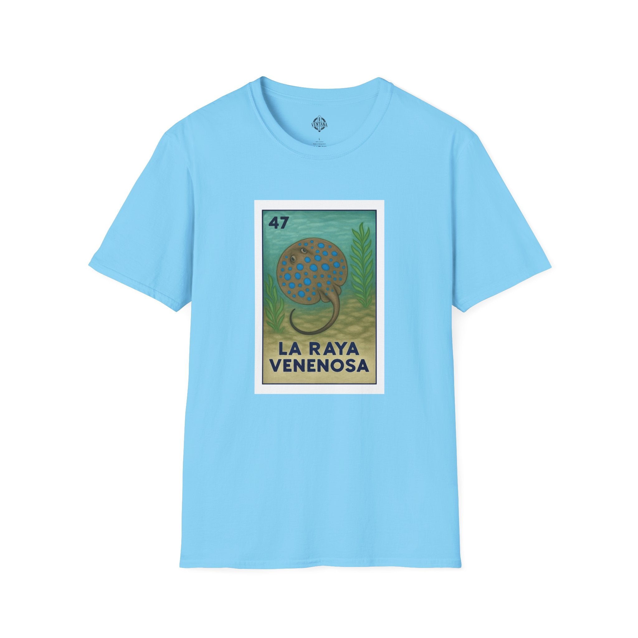 Stingray Lotería cotton t-shirt image 10