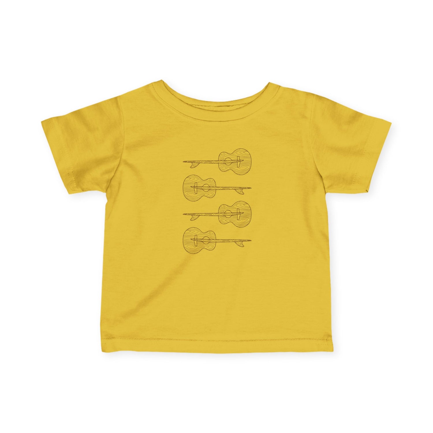 Ventana Santa Cruz Guitar Collab infant cotton t-shirt image 7