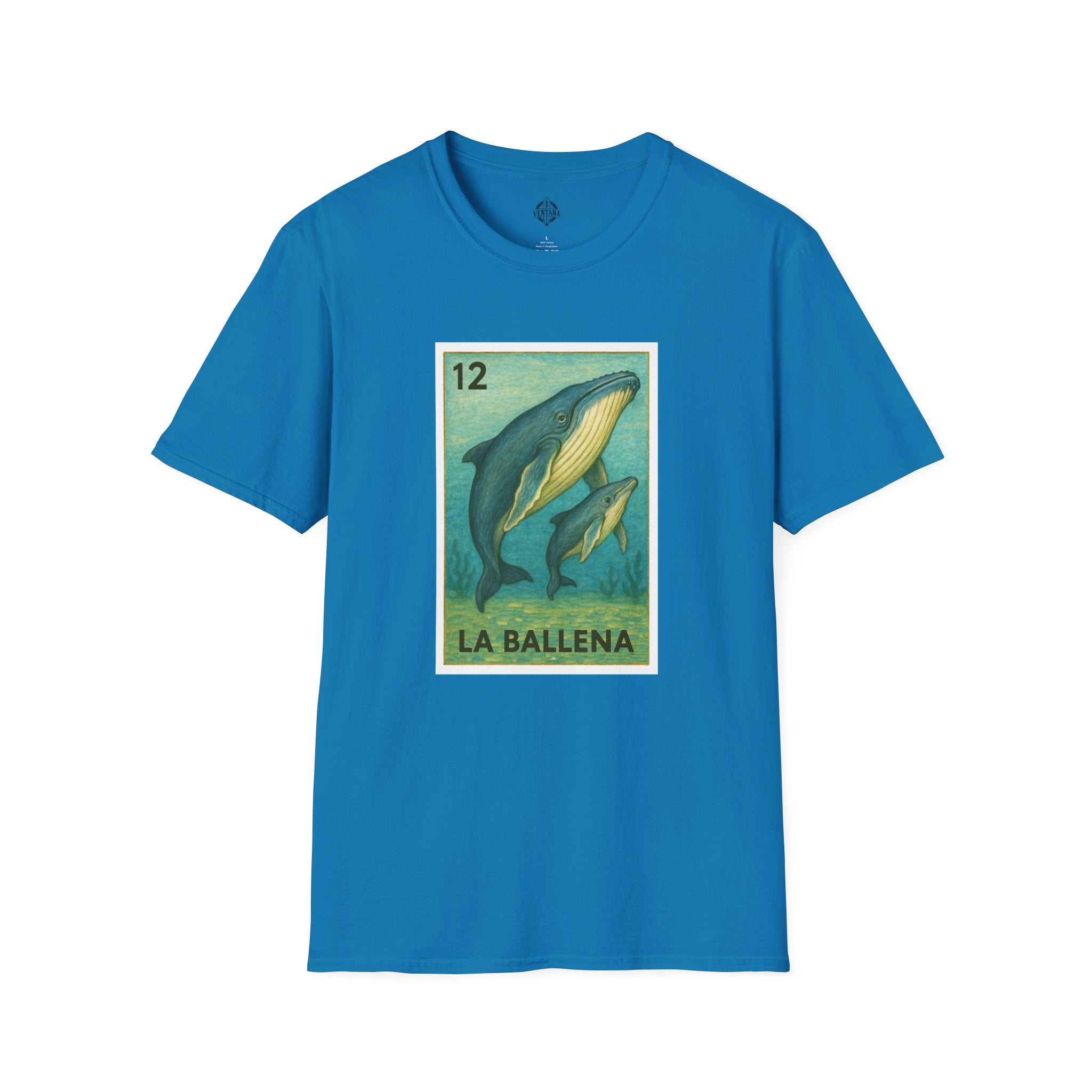 Whale Lotería cotton t-shirt image 11