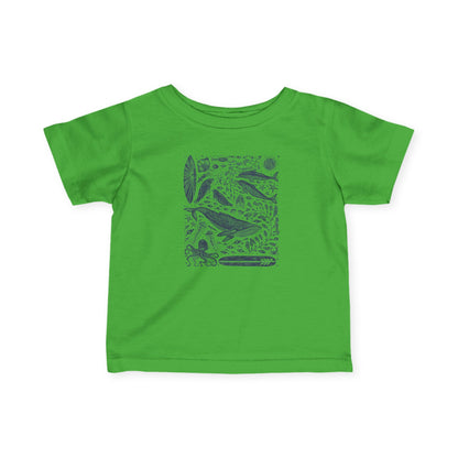 Ventana Marine Life by Lili Arnold infant cotton t-shirt image 9