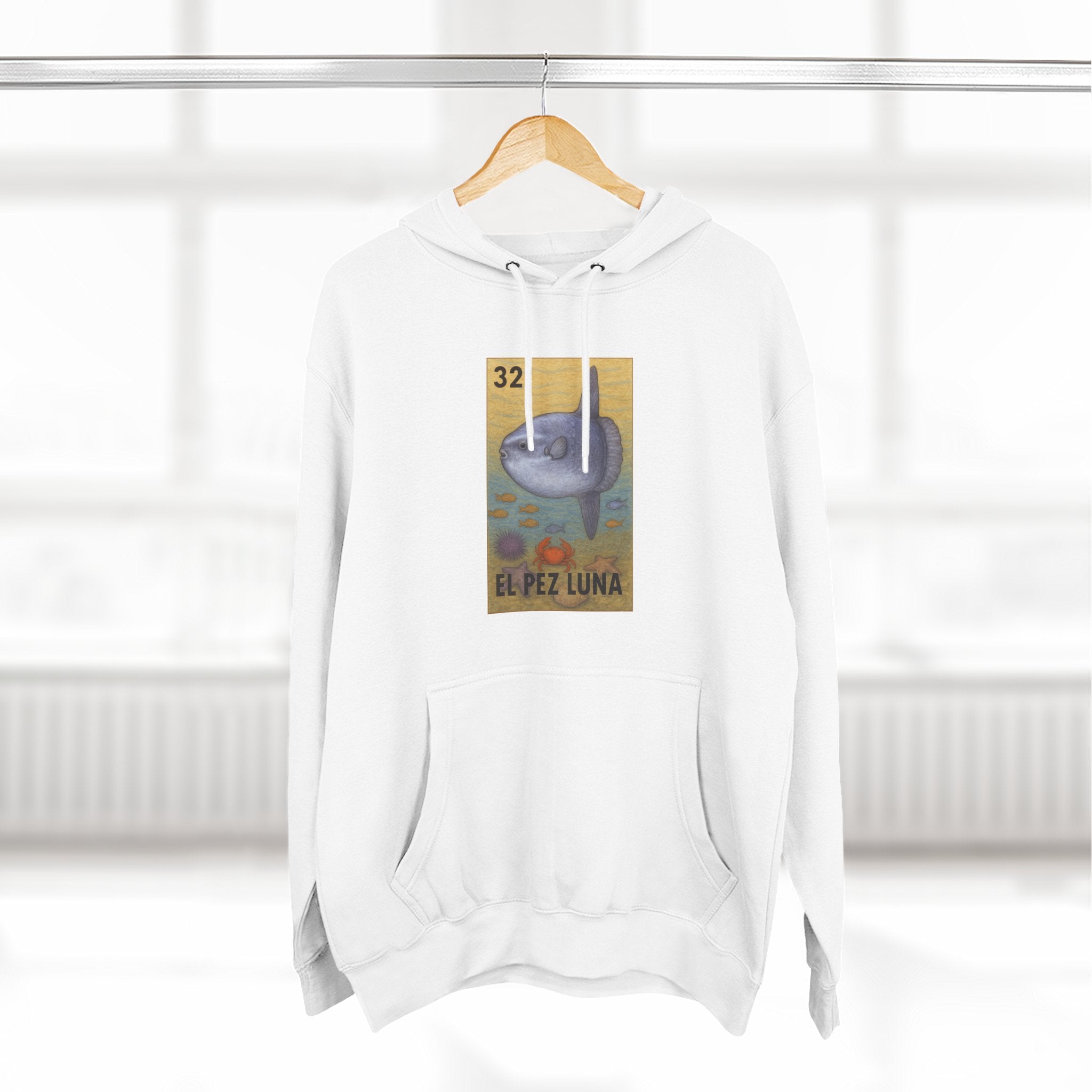 Sunfish Lotería fleece hoodie image 13