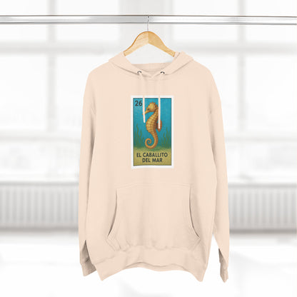 Seahorse Lotería Fleece Hoodie