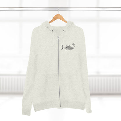 Ventana Wooden Tuna Zip Hoodie