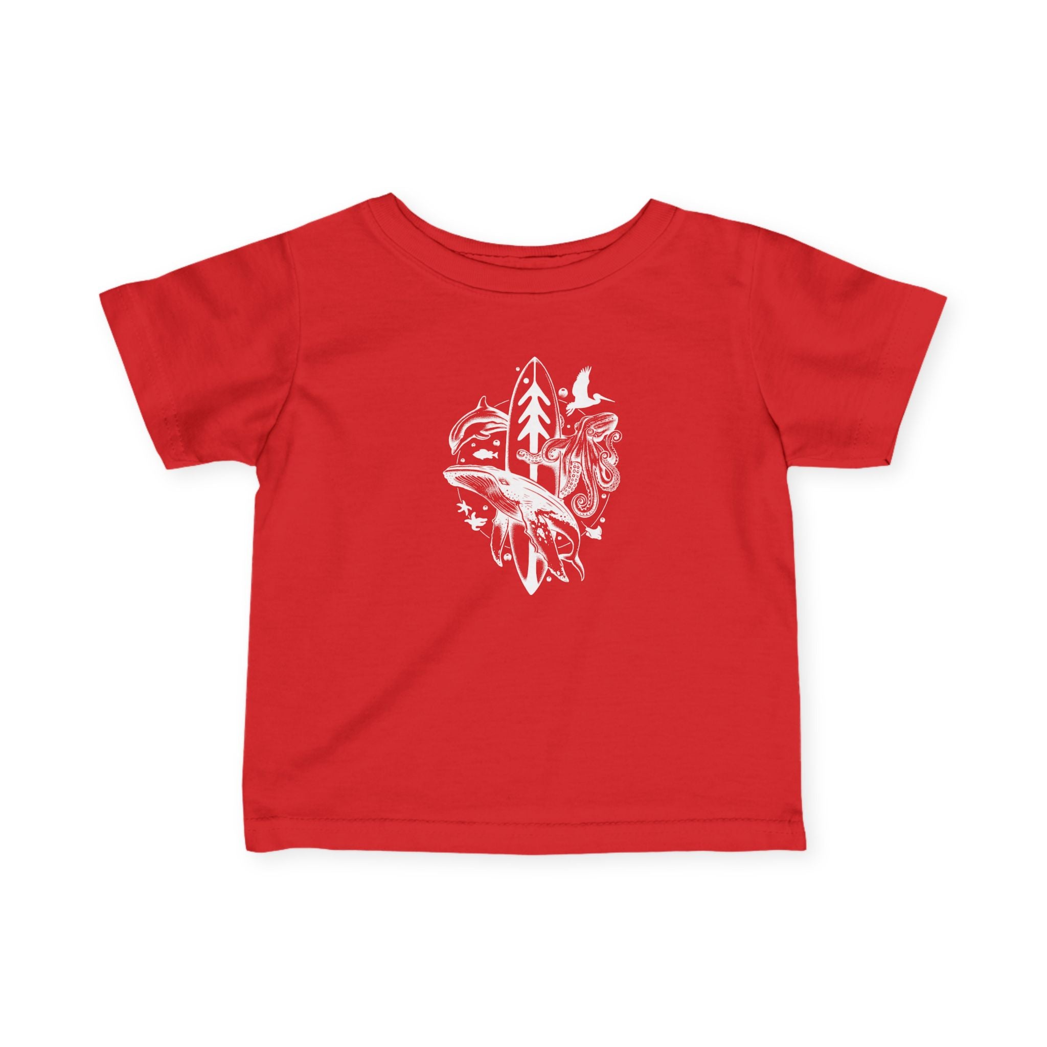 Ventana Monterey Bay by Thiago Bianchini infant cotton t-shirt image 16