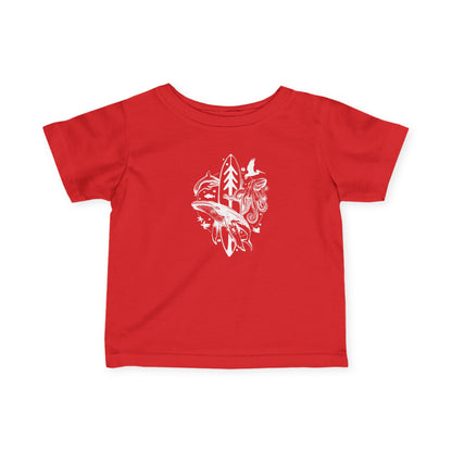 Ventana Monterey Bay by Thiago Bianchini infant cotton t-shirt image 16