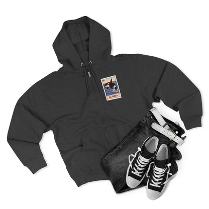 Orca Lotería zip fleece hoodie image 13