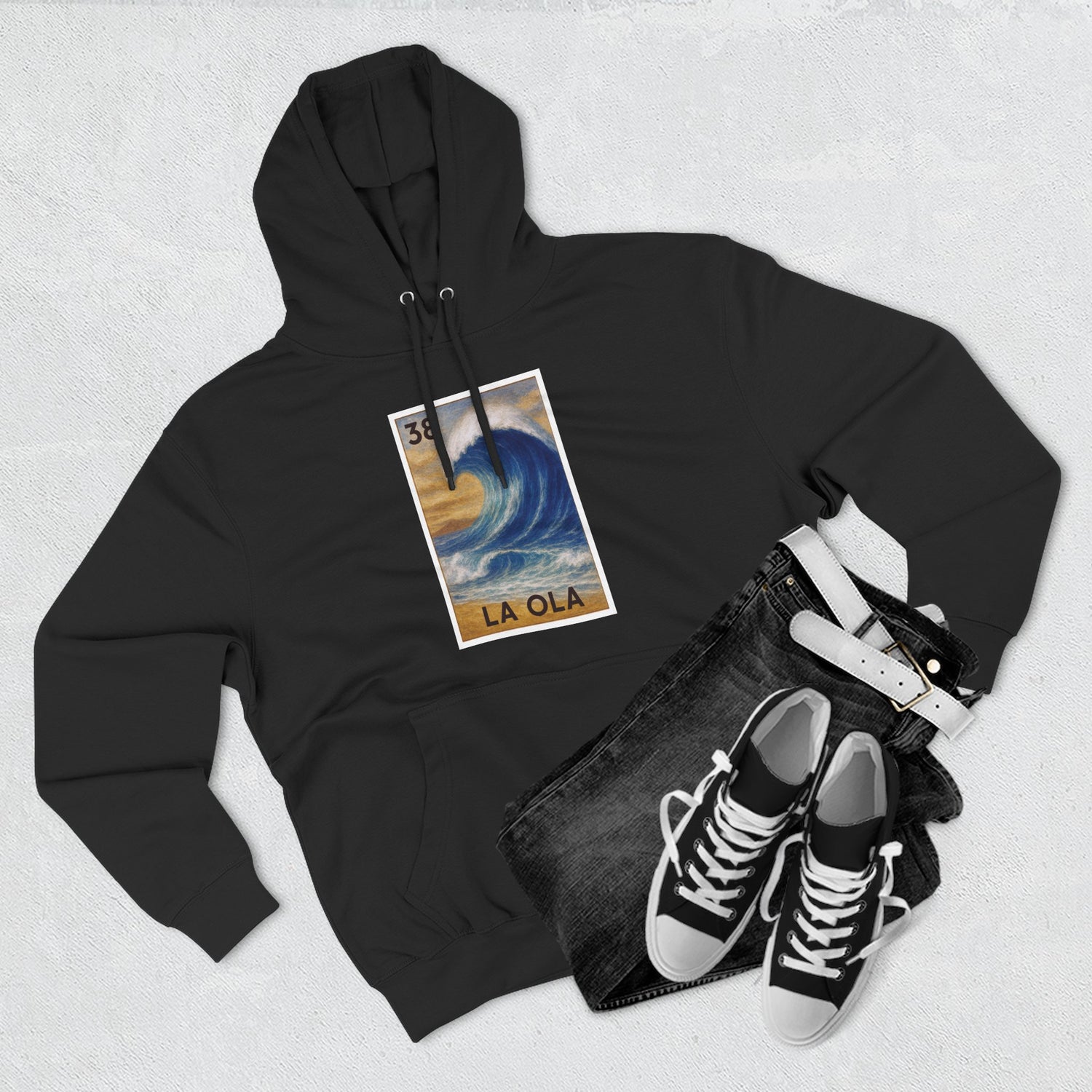 Wave Lotería Fleece Hoodie