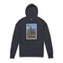 Pelican Lotería cotton hooded long sleeve t-shirt image 1