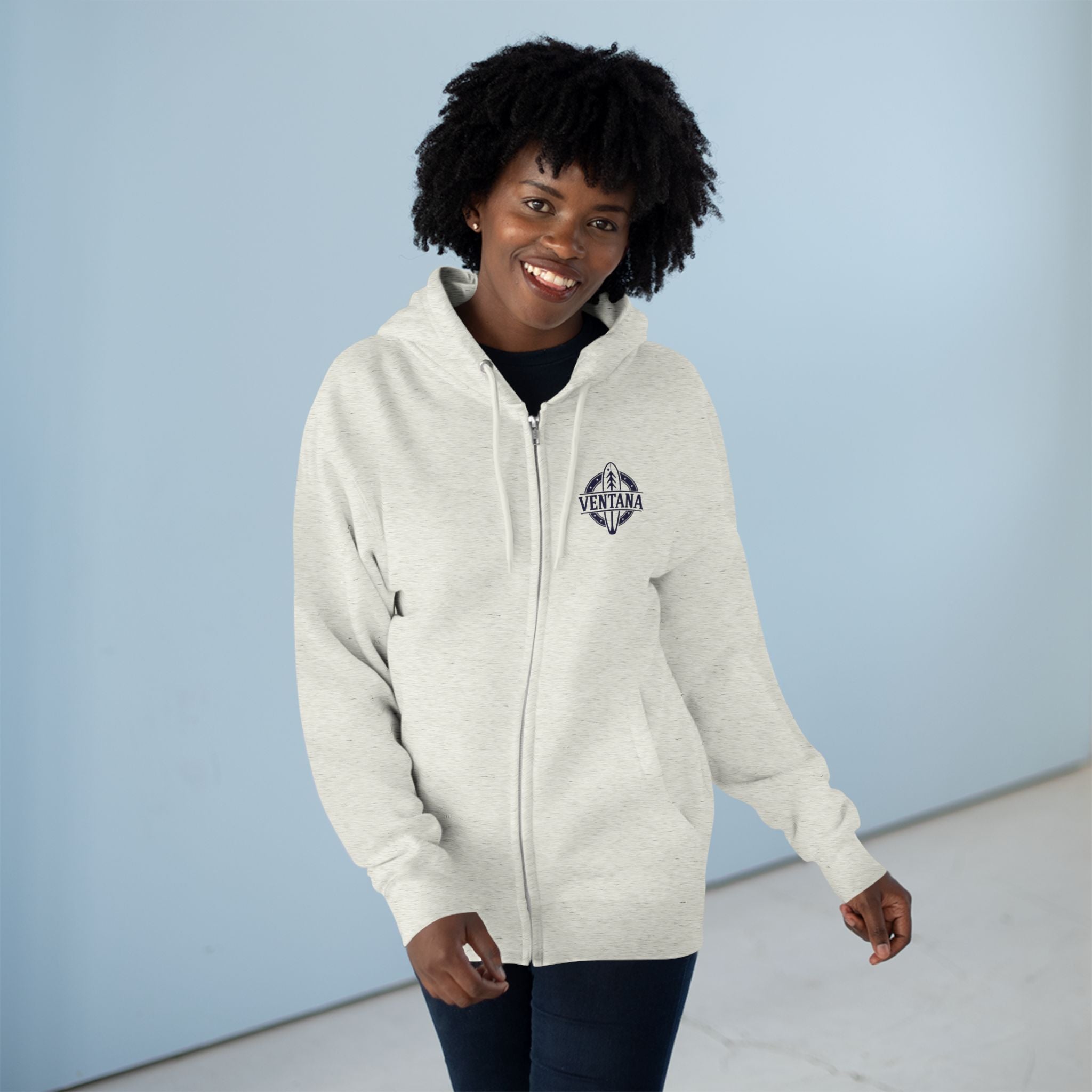 Ventana Marine Life Zip Hoodie by Lili Arnold