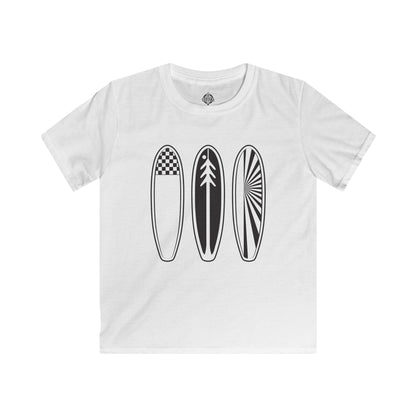 Ventana Three Board kids soft style t-shirt image 4