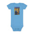 Rosie the Surfer baby cotton onesie image 1