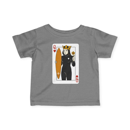 Queen of Hearts Surfer infant cotton t-shirt product image 10