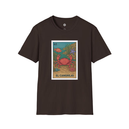 Crab Lotería cotton t-shirt image 7