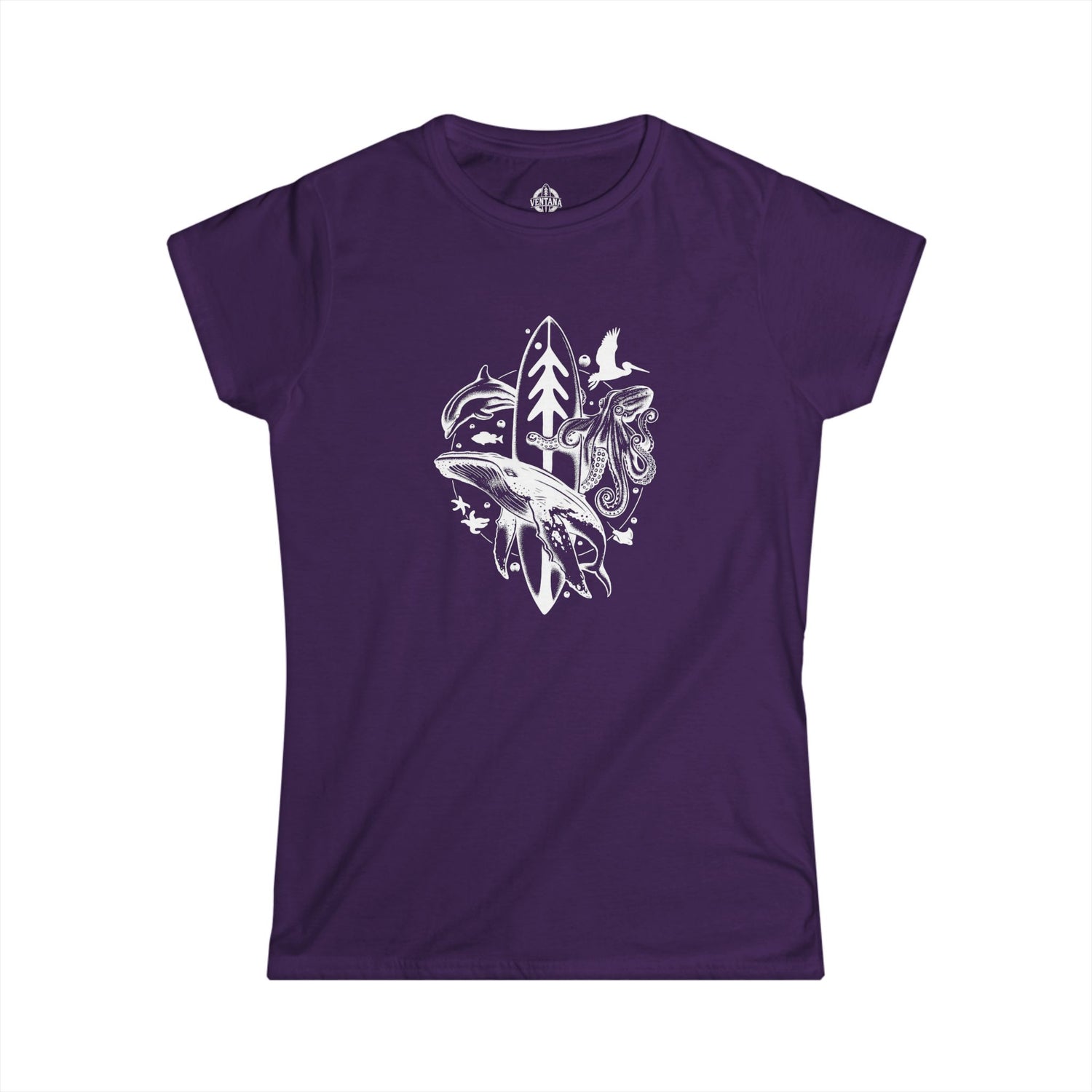 Ventana Monterey Bay by Thiago Bianchini cotton t-shirt image 10