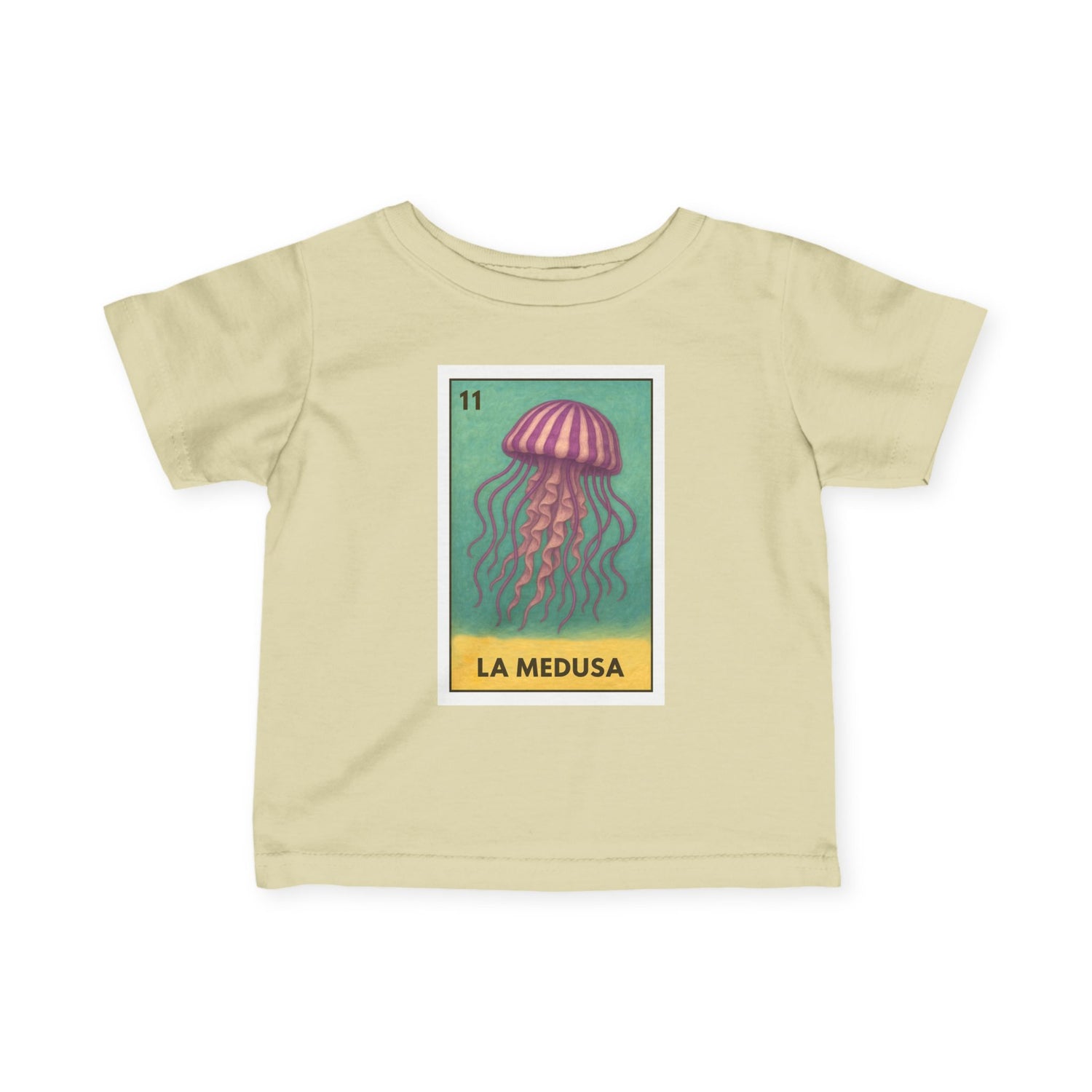 Sea Jelly Lotería infant cotton t-shirt image 6