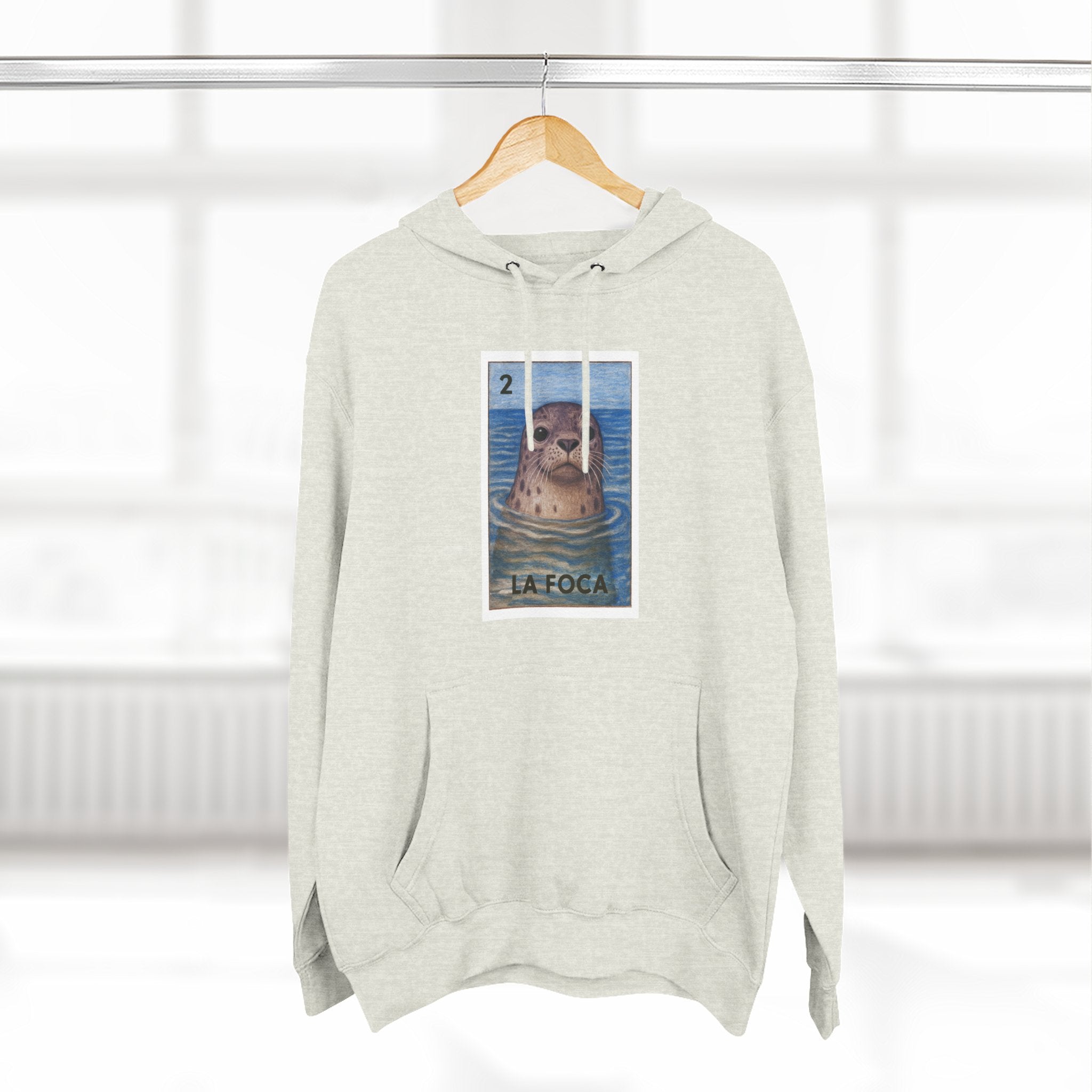 Seal Lotería Fleece Hoodie