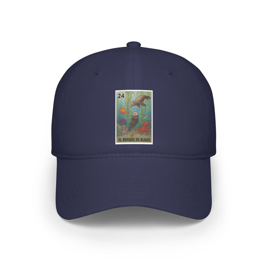 Kelp Forest Lotería Unisex - 100% Cotton Baseball Cap (El Bosque de Algas)