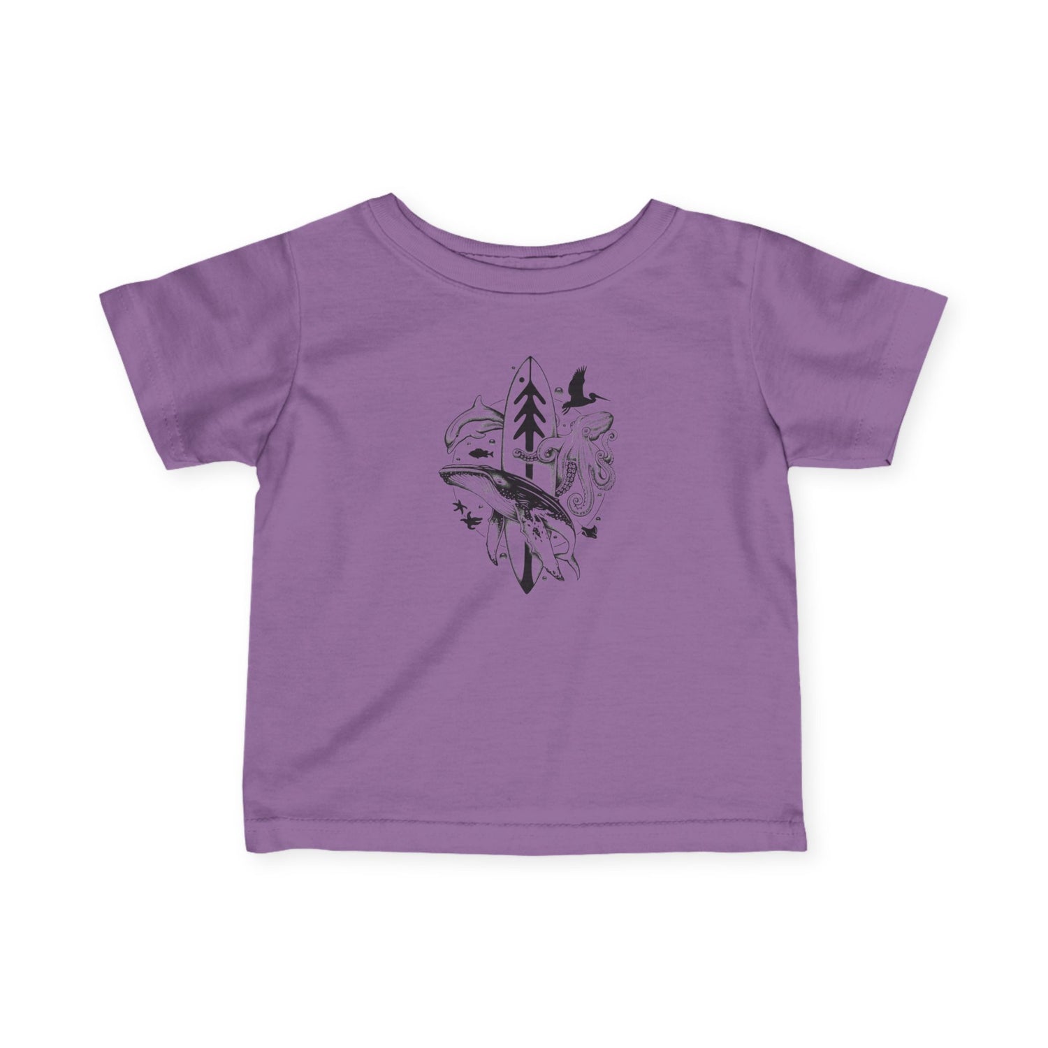 Ventana Monterey Bay by Thiago Bianchini infant cotton t-shirt image 14