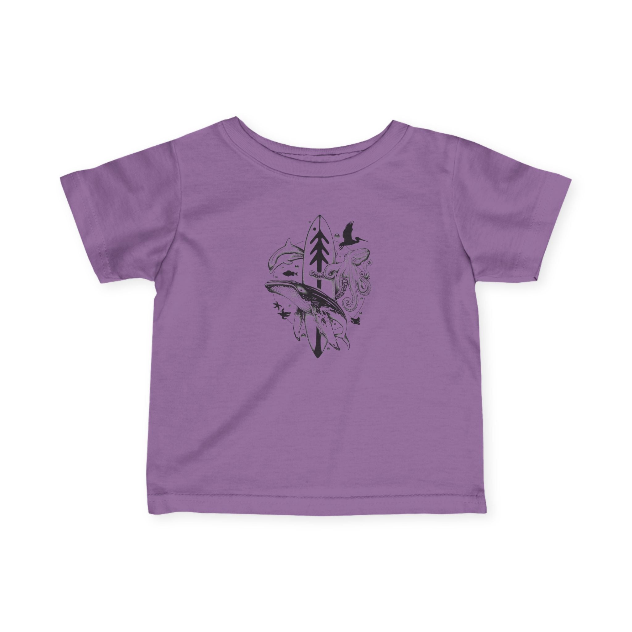 Ventana Monterey Bay by Thiago Bianchini infant cotton t-shirt image 14