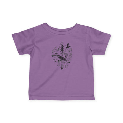 Ventana Monterey Bay by Thiago Bianchini infant cotton t-shirt image 14