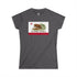 California Surfing Bear Flag women&
