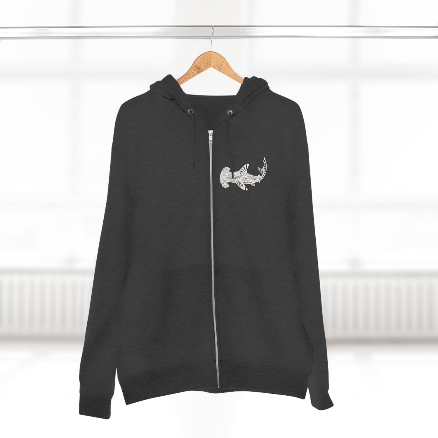 Ventangle Hammerhead zip fleece hoodie image 14