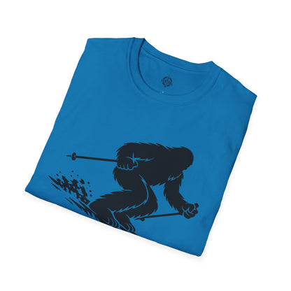 Ventana Shreddy Yeti Ski Unisex - U.S. Cotton T-Shirt