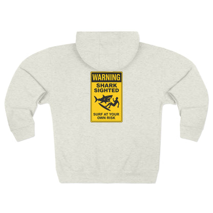 Shark Sighted Zip Hoodie