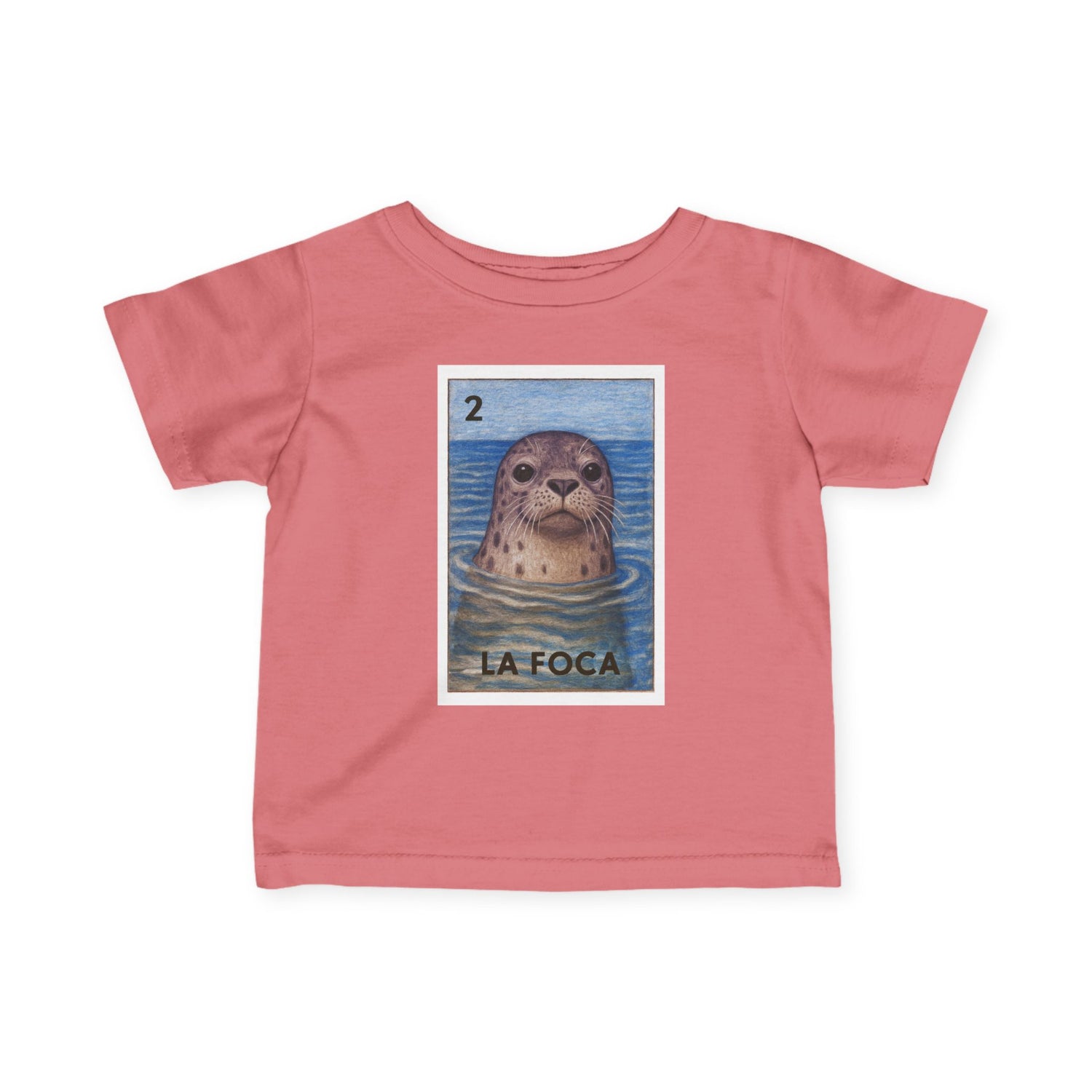 Seal Lotería infant cotton t-shirt image 17